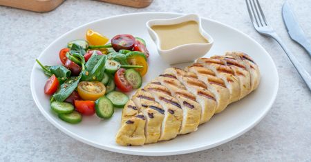 Grillowany kurczak satay