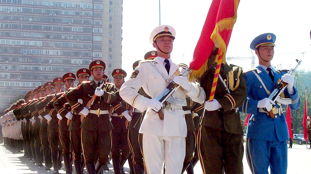 Żołnierze Chińskiej Armii Ludowo-Wyzwoleńczej