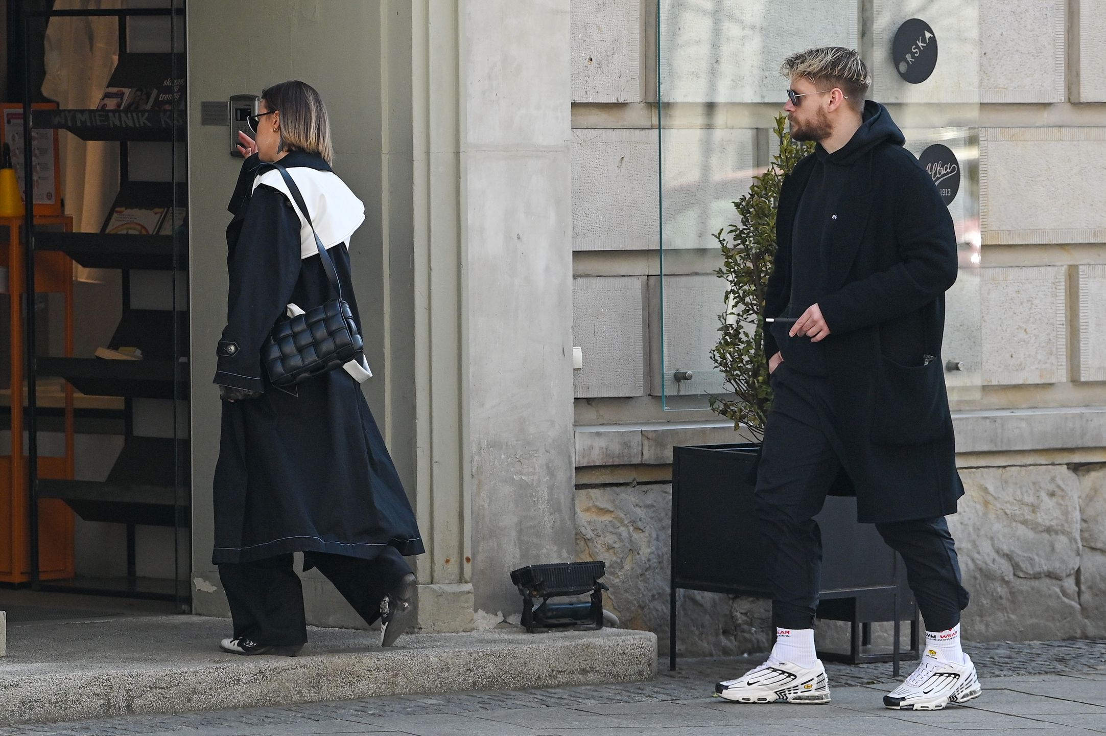 Sebastian Fabijański i Maffashion na mieście 