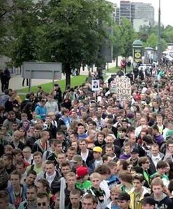 Ulicami Warszawy przeszedł Marsz Wyzwolenia Konopi