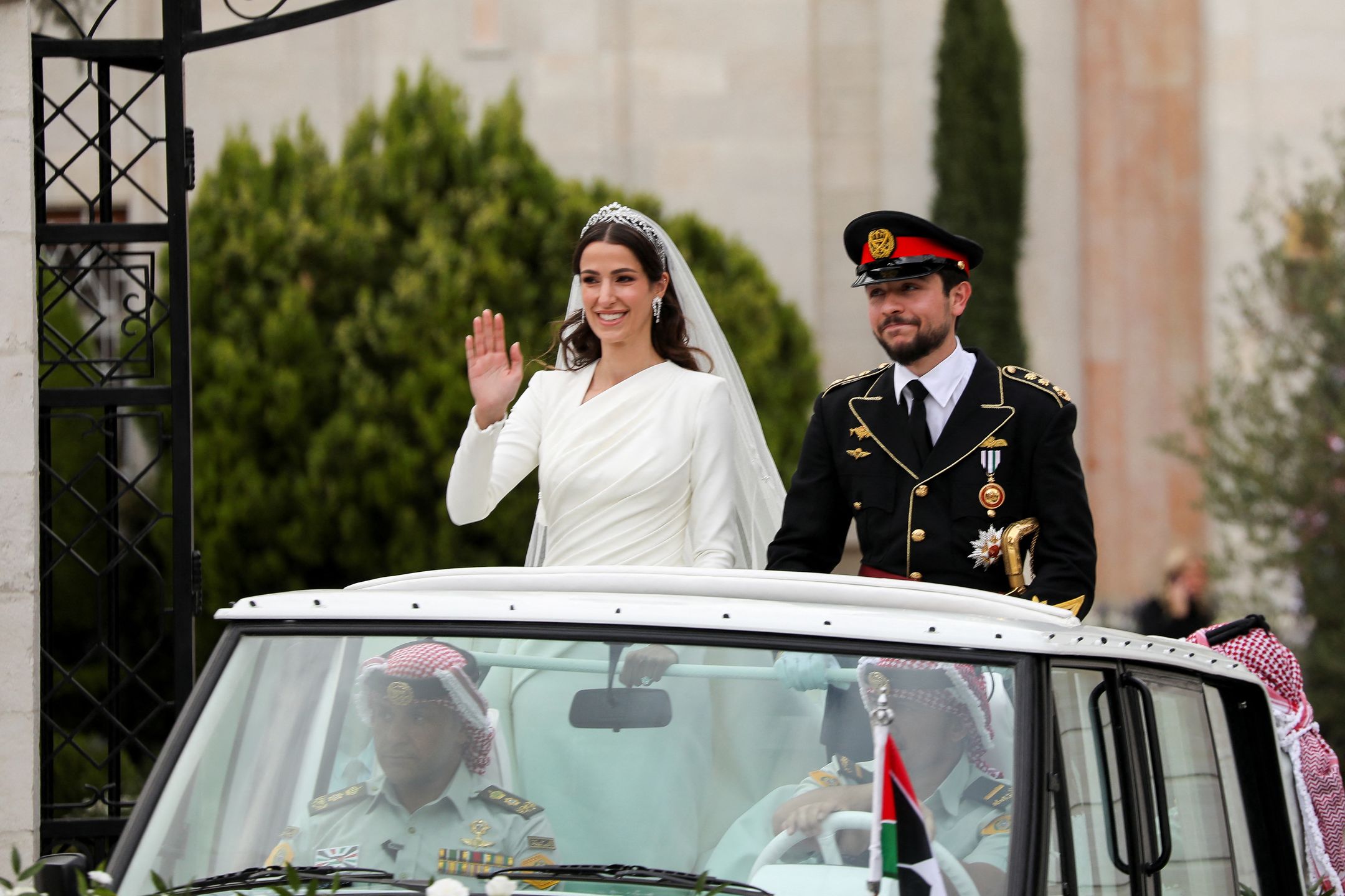 "Royal wedding" w Jordanii. Książę Hussein poślubił ukochaną