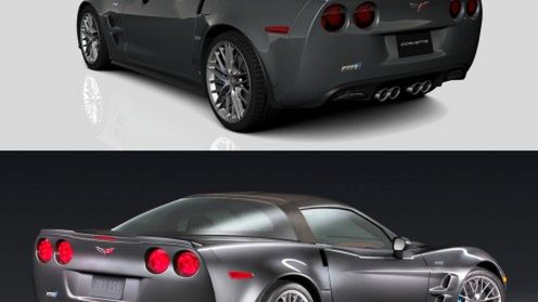 Corvette ZR1: GranTurismo PSP vs. prawdziwe zdjęcia 1