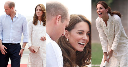 Księżna Kate z księciem Williamem podążają śladami Diany podczas wizyty w Pakistanie (ZDJĘCIA)