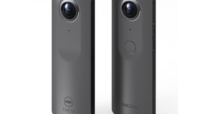 Sferyczna kamera Ricoh Theta teraz nagra w 4K