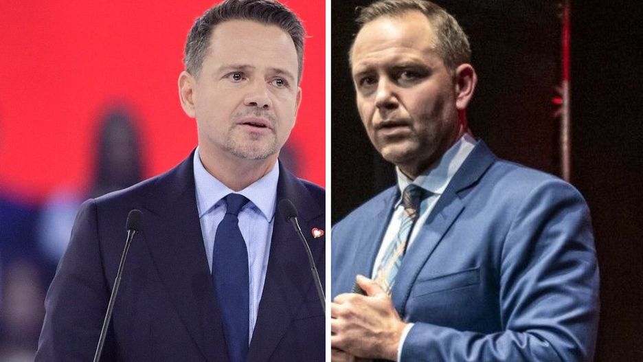 Rafał Trzaskowski i Karol Nawrocki