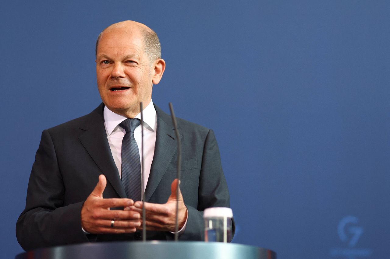 Kanclerz Niemiec Olaf Scholz