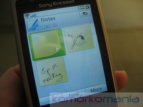 Cellne recenzje: SONY ERICSSON G700 10