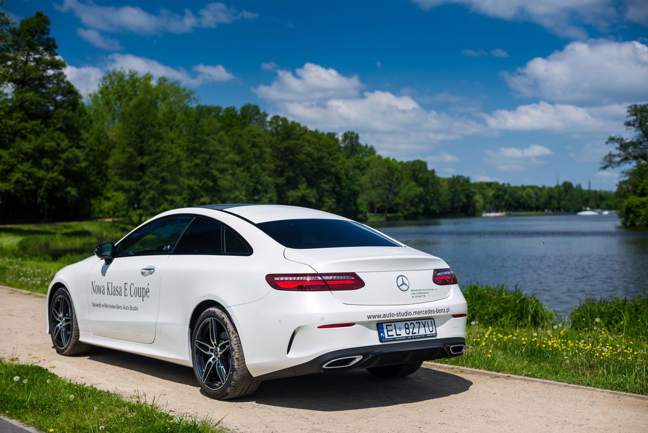 Mercedes-Benz E 220d Coupe – test [wideo]