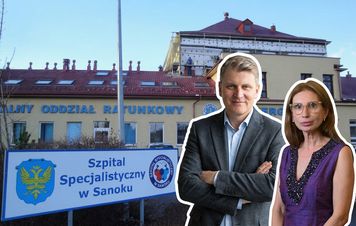 50 osób już zwolnionych. Ważą się losy dyrektorki szpitala w Sanoku