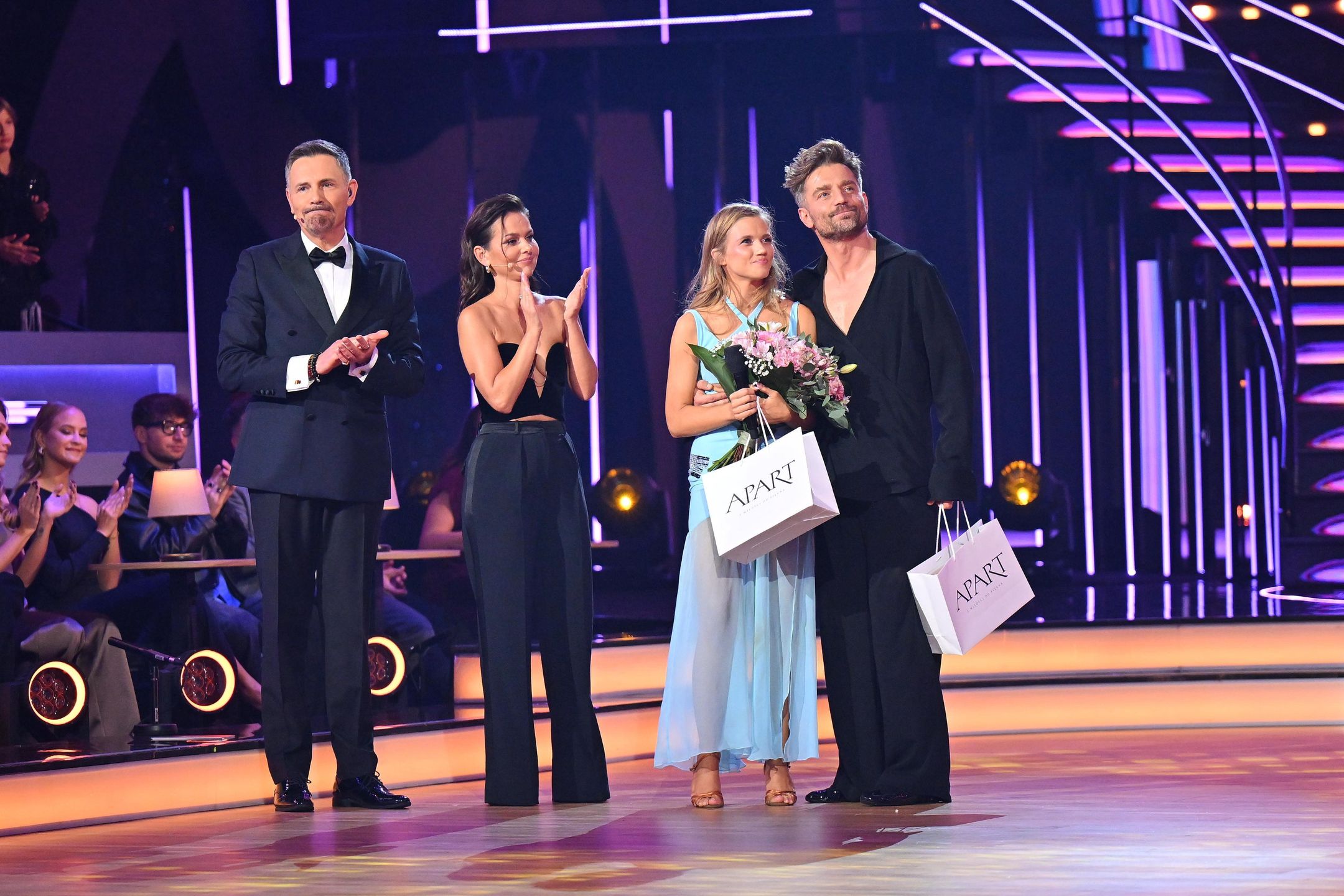 Agnieszka Kaczorowska i Marcin Rogacewicz