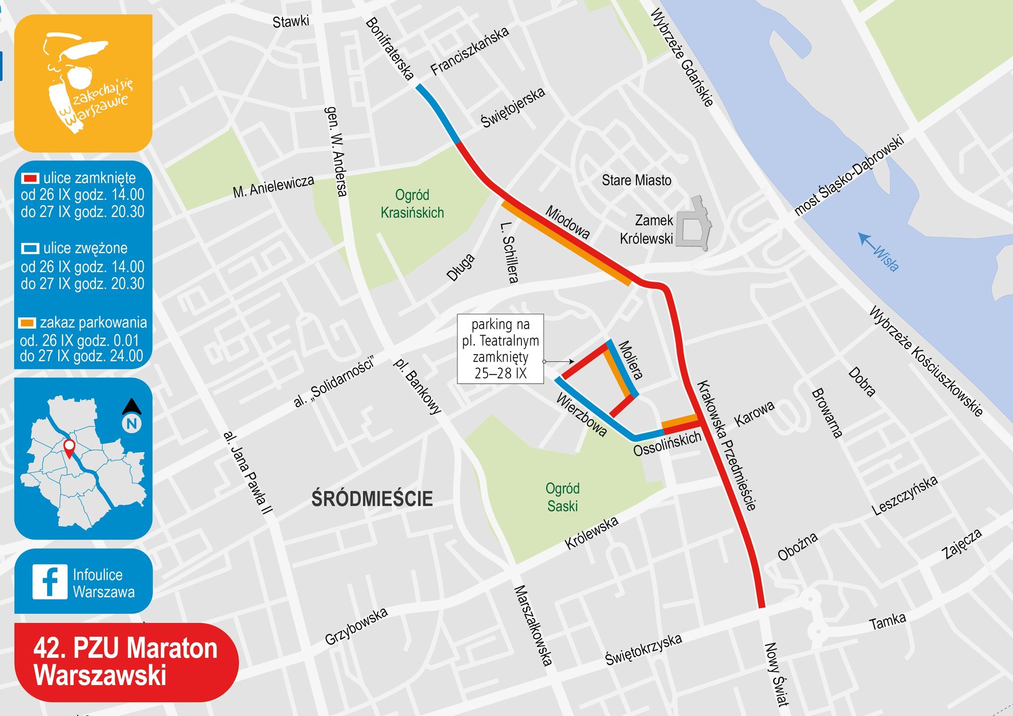 Warszawa. W weekend odbędzie się maraton