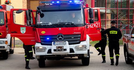 Wyciek kwasu azotowego w Bieruniu. Trwa akcja służb