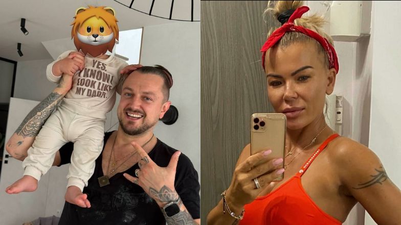 Baron pochwalił się fotką z synem. Cleo i Kubicka komentują