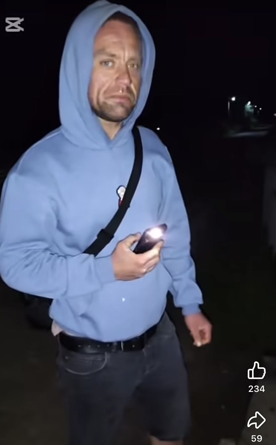 Krystian Koprowski na kontrowersyjnym nagraniu