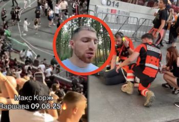 Machał flagą OUN-UPA na koncercie. Teraz się kaja
