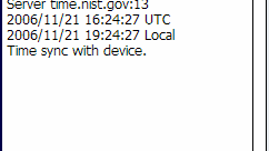 Zegar zsynchronizowany z serwerem czasu 1