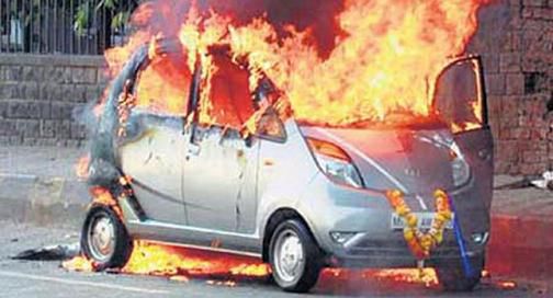 Tata Nano - She's on fire!