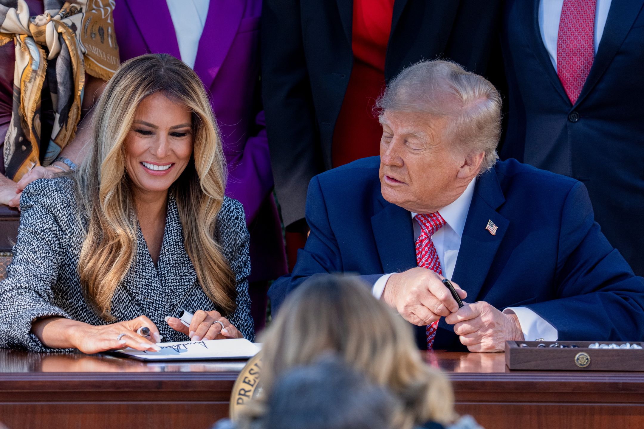 Melania Trump, Donald Trump