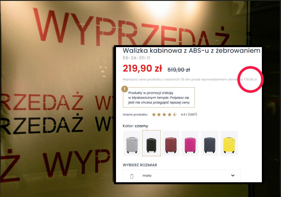 "Promocyjne oszustwa" wciąż w sklepach. Firmy mogą wykorzystać luki w prawie