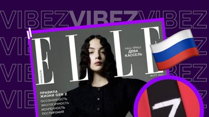 Rosyjskie wydanie "Elle" popiera inwazję na Ukrainę? Litera "Z" na okładce magazynu