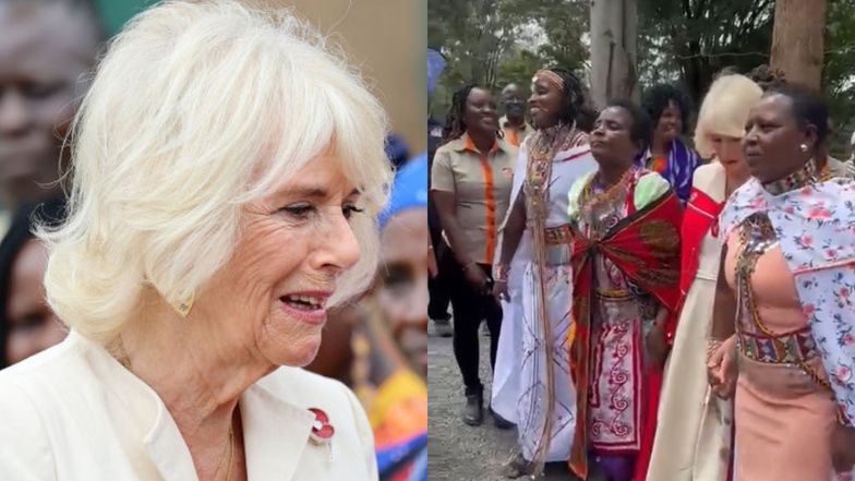 Królowa Camilla dołączyła do tańca z Masajkami podczas wizyty w Kenii. Jak wypadła? Internauci podzieleni (WIDEO)