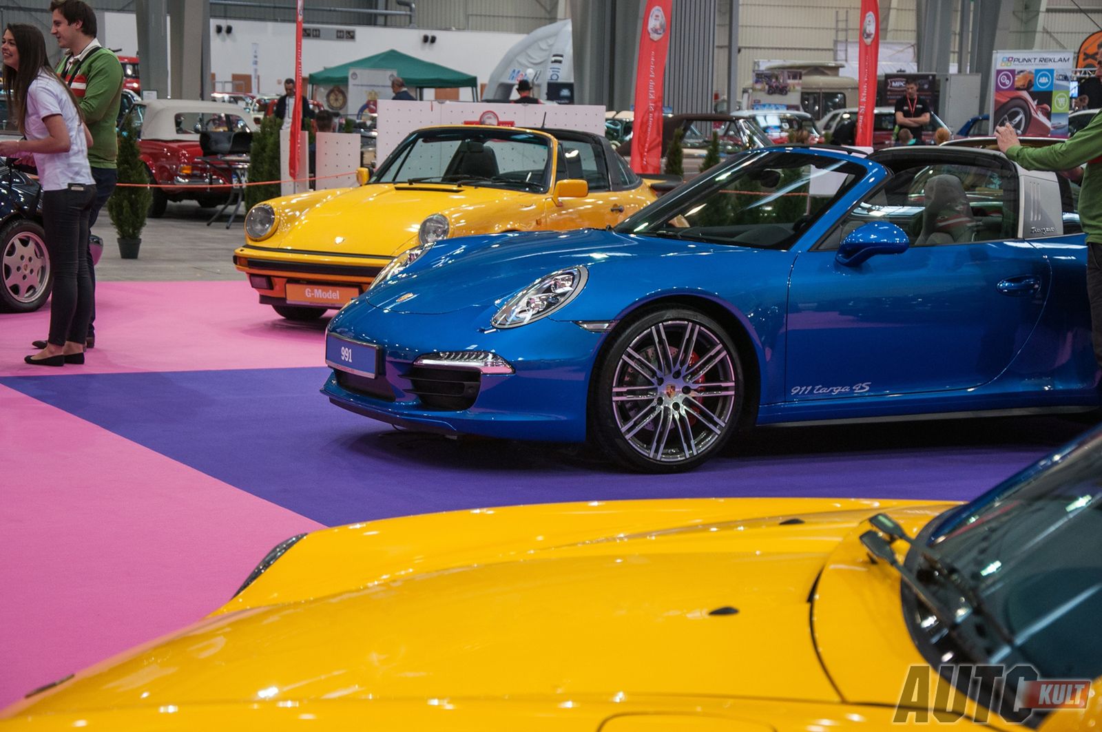 Porsche 911 Targa na targach Auto Nostalgia 2014 - galeria zdjęć 3