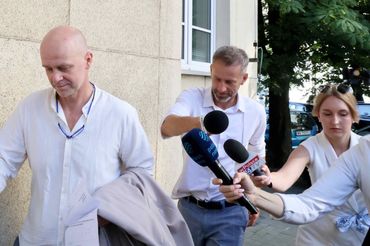 Koniec przesłuchania Jędrzejewskiego po wywiadzie w Kanale Zero.