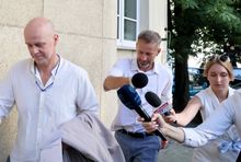 Koniec przesłuchania Jędrzejewskiego po wywiadzie w Kanale Zero.