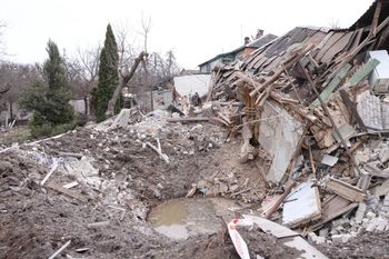 Chcą zastraszyć mieszkańców. Atak dronów na obwód charkowski