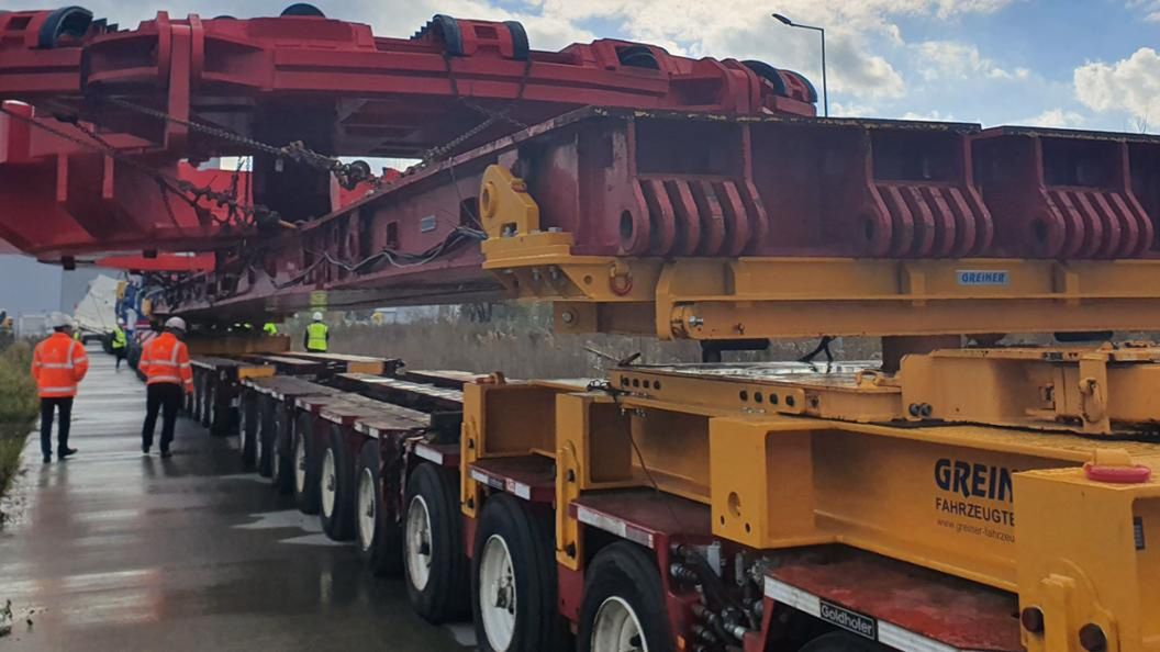 Maszyna do wiercenia tuneli już zmierza na plac budowy