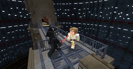 Minecraft + Star Wars = to
