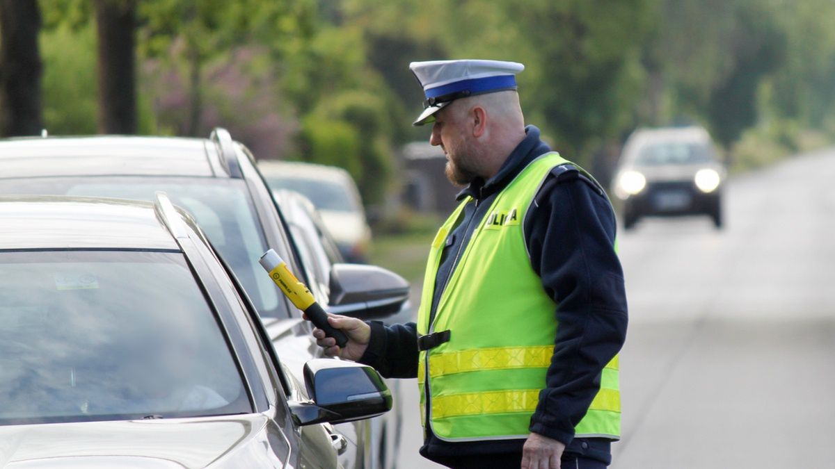 Badanie trzeźwości kierowcy
