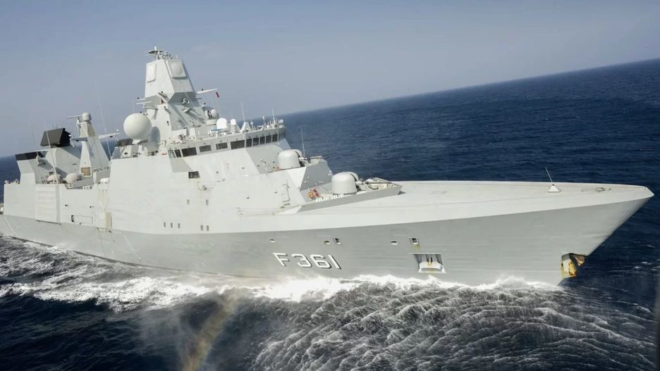 Duńska fregata rakietowa HDMS Iver Huitfeldt (F361) typu Iver Huitfeldt