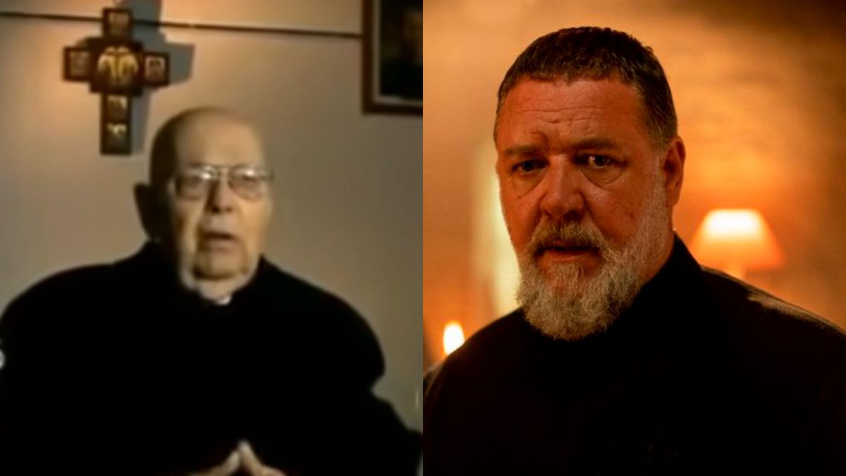 Fot. YouTube/Ojciec Gabriele Amorth, Kadr z filmu "Egzorcysta Papieża"