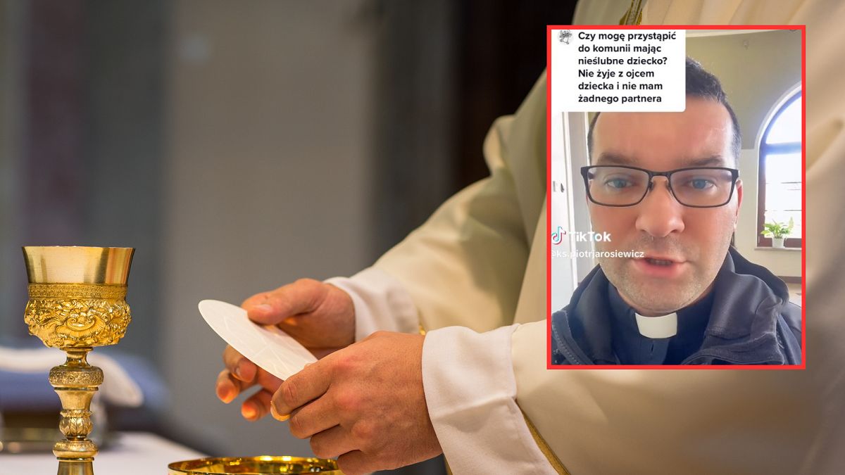Nieślubne dziecko a przyjmowanie komunii świętej. Ksiądz nie ma żadnych wątpliwości. 