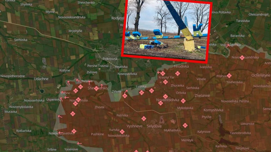 Rosjanie nacierają w kierunku Pokrowska