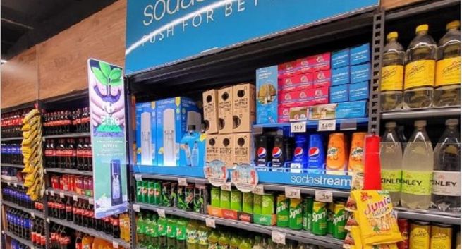 W sklepach Carrefoura postawiono ekspresy do gazowania wody SodaStream