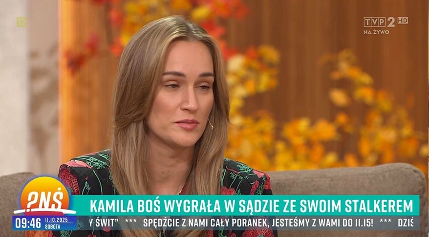 Kamila Boś o stalkerze w "Pytaniu na śniadanie"