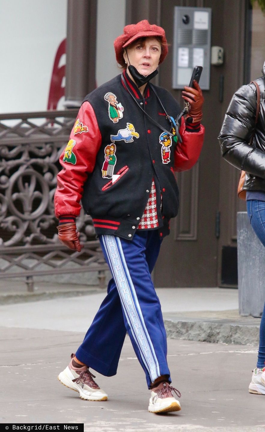 Susan Sarandon i stylizacyjny misz-masz 