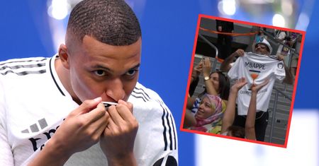 Kibic skradł show na prezentacji Mbappe. Jednym szczegółem porwał publikę