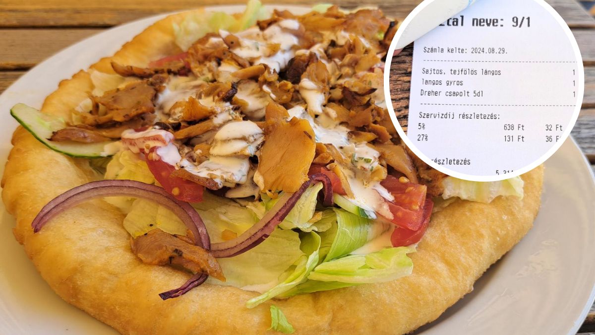 Spróbowała langosza na Węgrzech - Pyszności