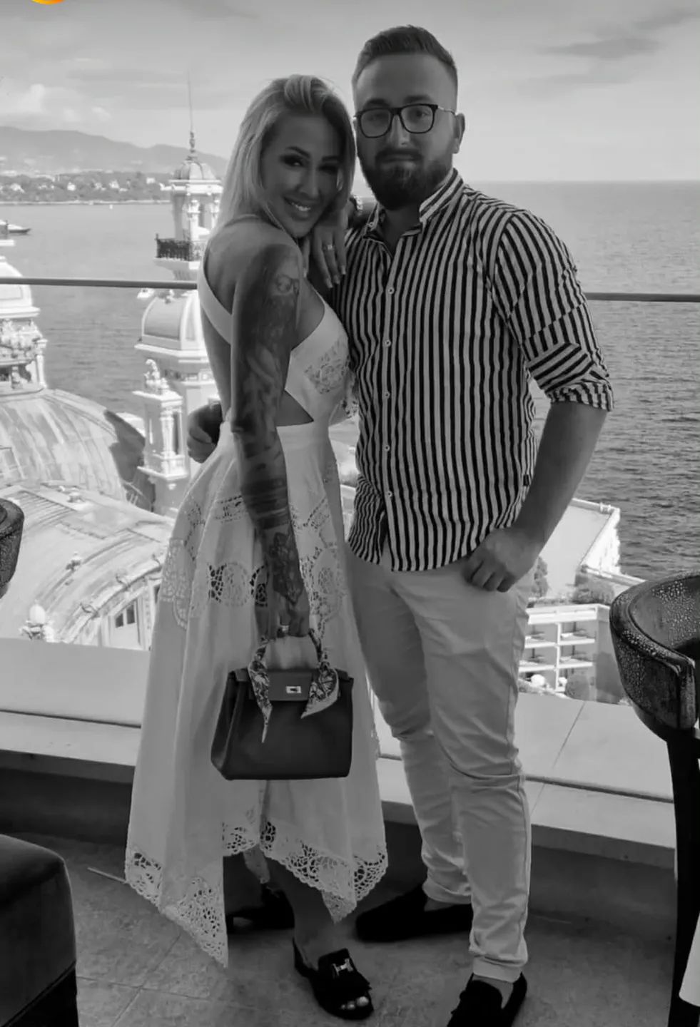 Sylwia Peretti z synem