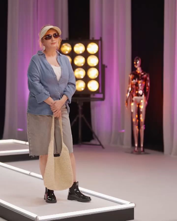 Uczestniczka programu "Shopping Queens"