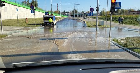 Duża awaria wodociągowa w Lublinie. Obniżone ciśnienie lub brak wody w kranach