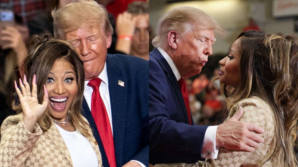 Donald Trump zachwyca się pośladkami Nicki Minaj