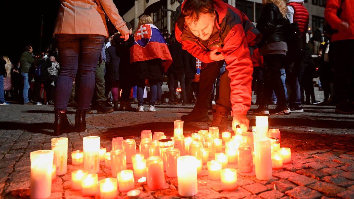 Zdjęcie dnia: protest w Bratysławie. Nie każdy popiera restrykcje w związku z COVID-19 1