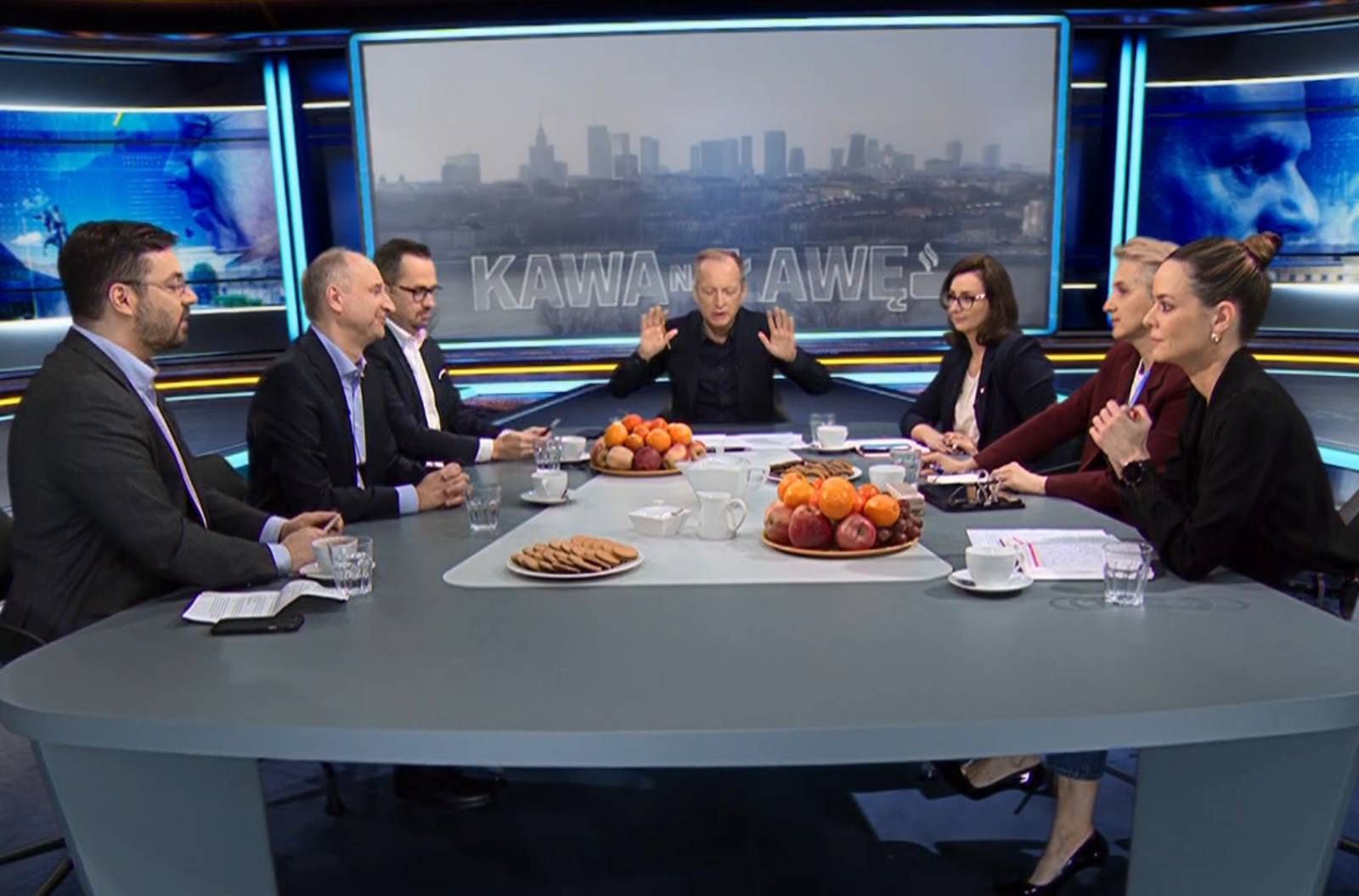 Program "Kawa na ławę" w TVN24