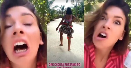 Klaudia Halejcio nabija się z ROSJANEK na Malediwach: "Dawaj, dawaj!"