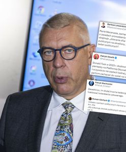 Kolejna manipulacja posła KO Romana Giertycha. Została szybko zauważona: "po co pan bije pianę?"