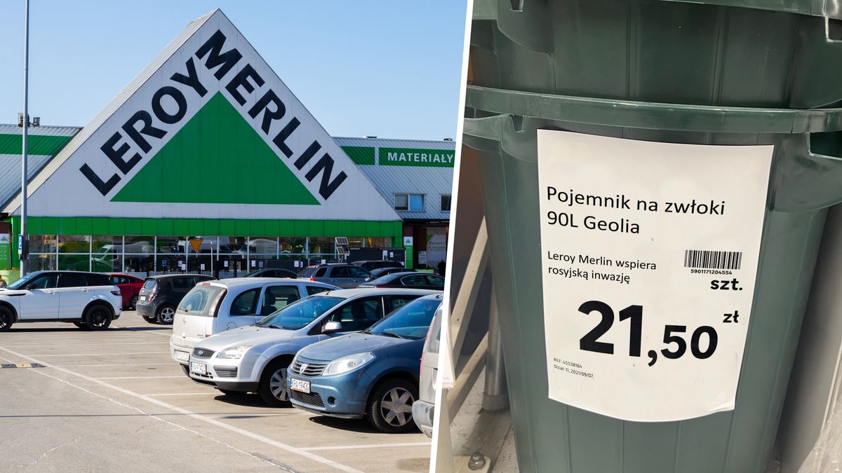 Na zdjęciu sklep Leroy Merlin w Krakowie